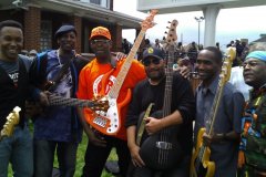 Lamont with Detroit bass players on “Detroit Bass Day 2013”